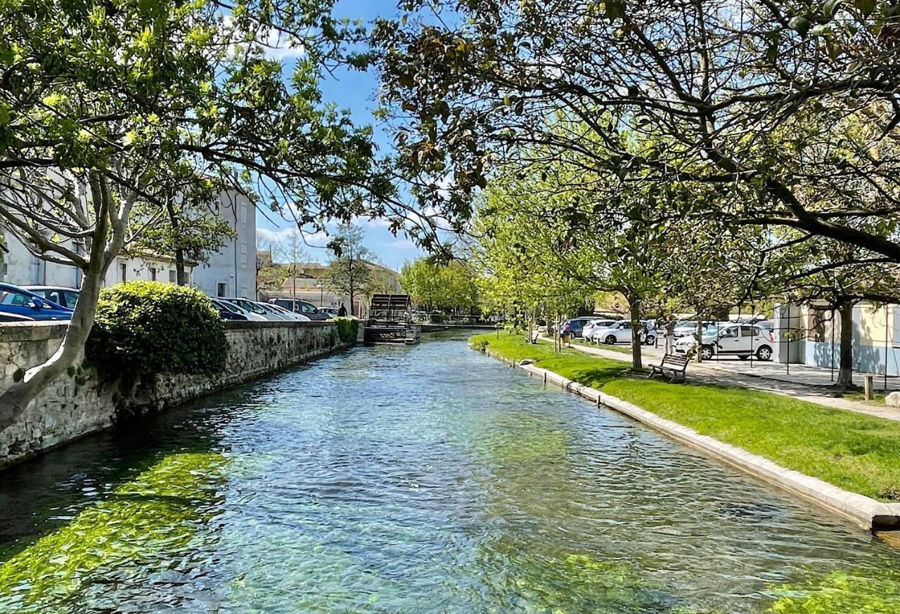 Quai Du Felibre Leilighet LʼIsle-sur-la-Sorgue Eksteriør bilde