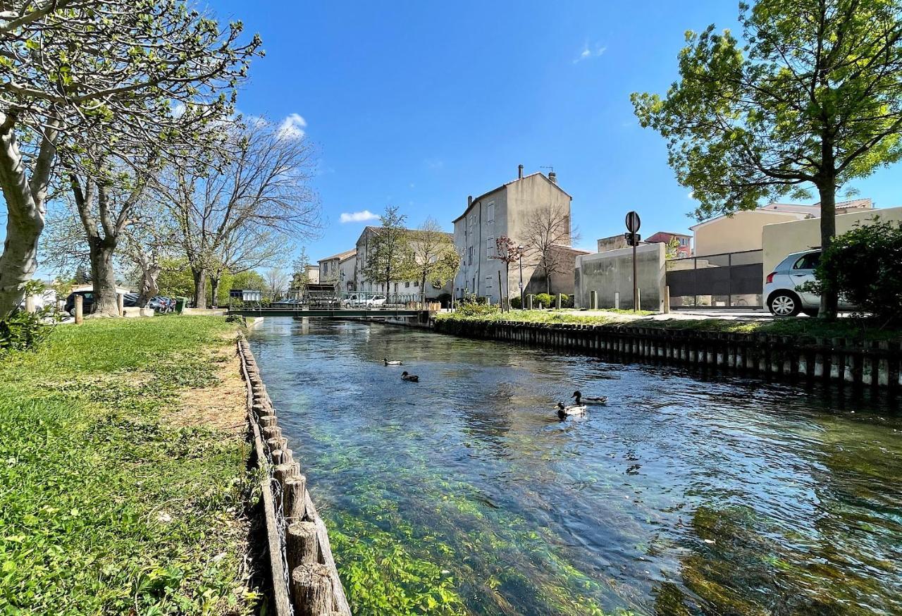 Quai Du Felibre Leilighet LʼIsle-sur-la-Sorgue Eksteriør bilde